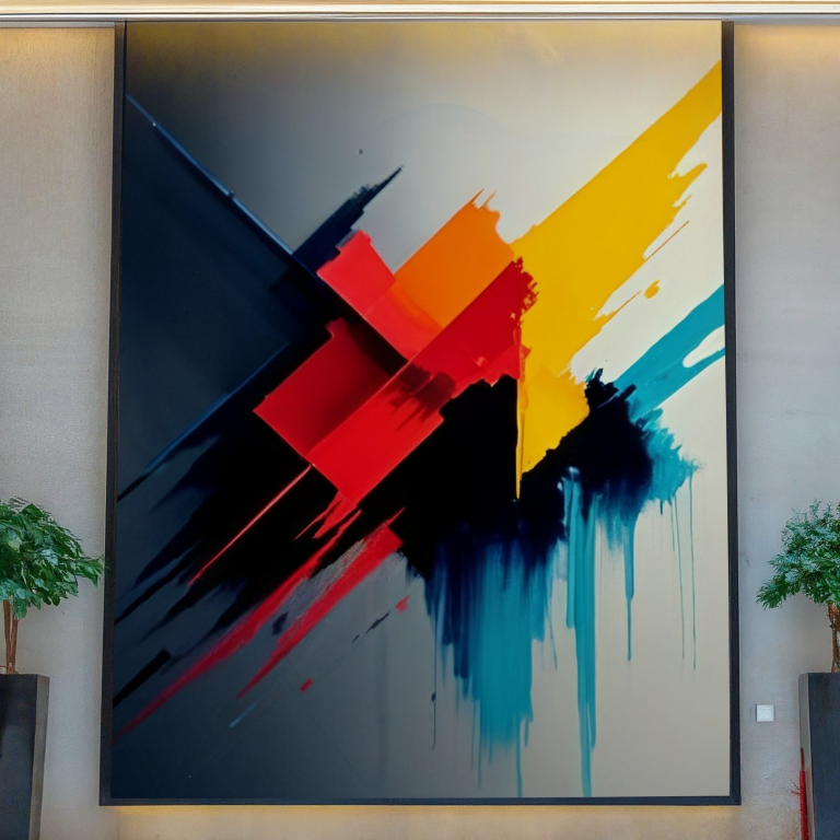 "Kontrast" Oil Painting