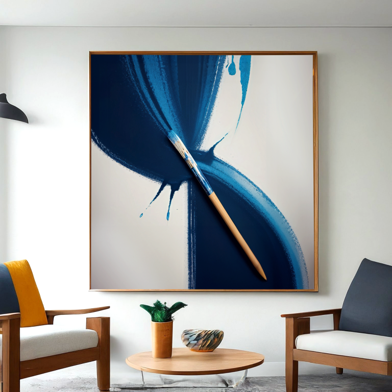 "Kum Saati" Oil Painting