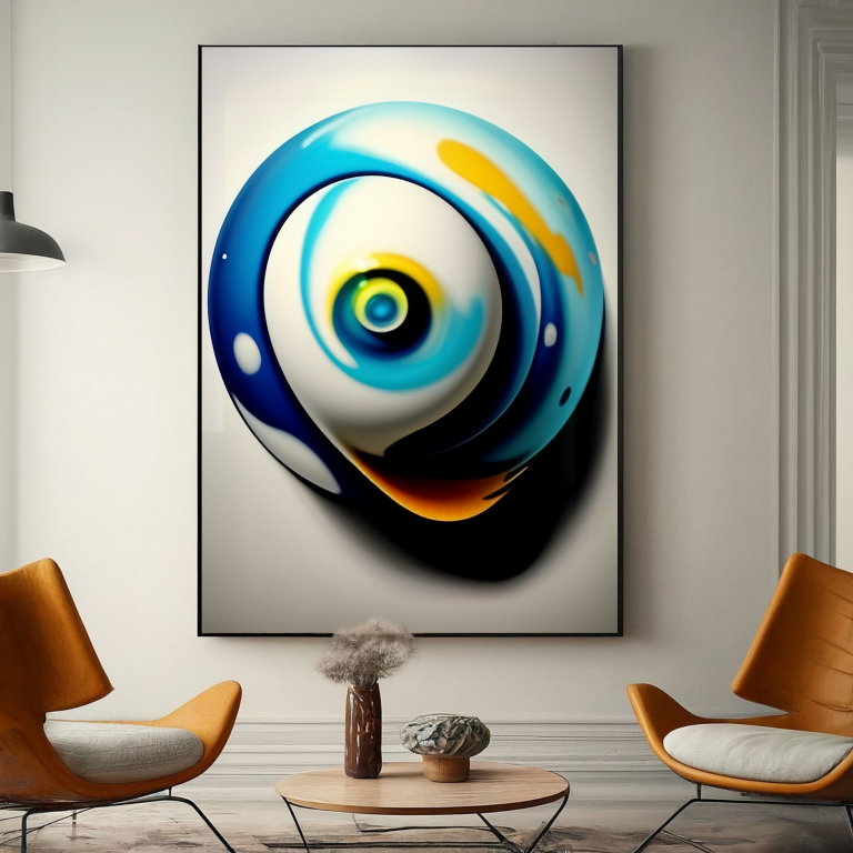 "Salyangoz-I" Oil Painting