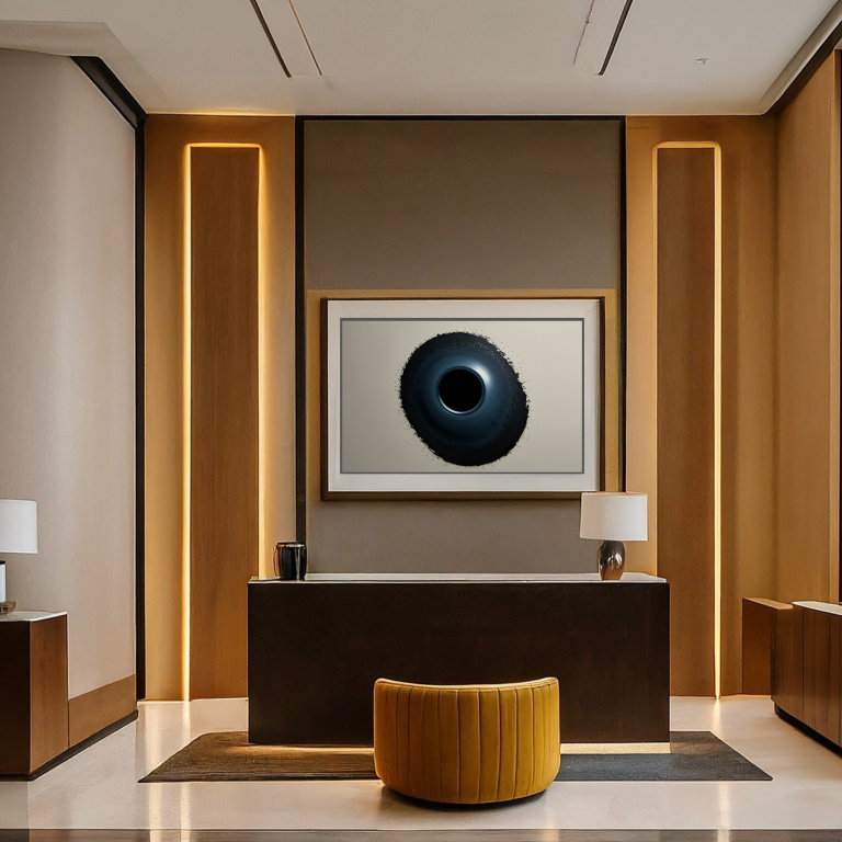 "Kara Delik" Oil Painting